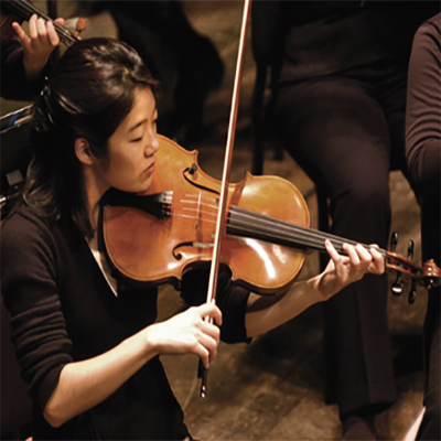 CCM student plays violin
