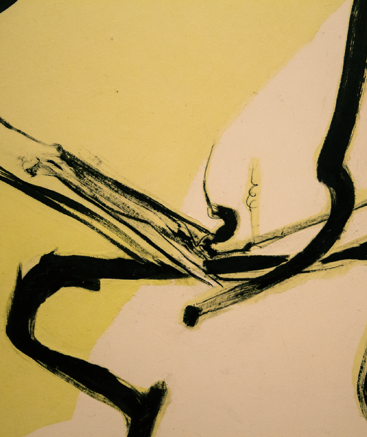 Suspended, 2021, close up